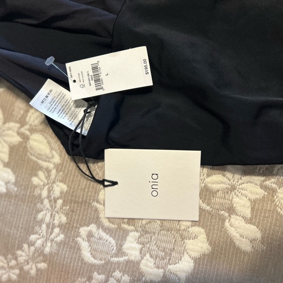 Onia clack one piece black swimsuit - Picture 3 of 3
